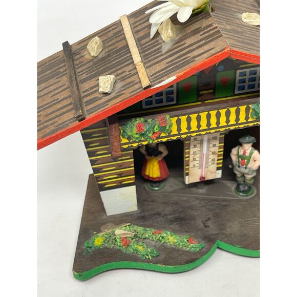 Vintage Toggili German Weather Musical House Zhivago Lara's Theme Chalet Swiss - Picture 4 of 11